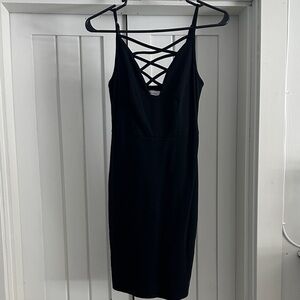 Black Strappy Dress